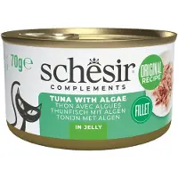Schesir Kattenvoer Agras Pet Foods SCHESIR Complements Tuna with algae in jelly Vis 70 g