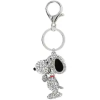 Snoopy Sleutelhanger - Snoopy - voor Geen - zilverkleurig - Maat Standard