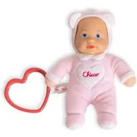 Chicco My Doudou Doll - Mijn Kleine Pop - Zachte Knuffelpop met Hartvormige Bijtring - Roze (0M+)