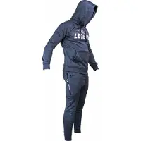 Legend Sports Joggingpak met Hoodie Kids/Volwassenen Navy Blauw SlimFit Polyester
