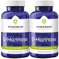 Vitakruid 2x D-mannose 500 90 Vegancapsules