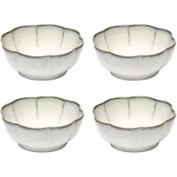 Serax - Sergio Herman Inku - Geribd Kom XL - Wit - 15 Ø - 4 stuks