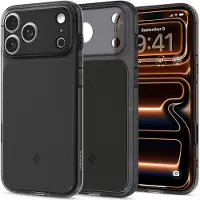 Spigen Ultra Hybrid T MagSafe iPhone 17 Pro Max Hoesje Zwart