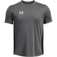 Under Armour Functioneel shirt 'Challenger' grijs / zwart