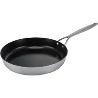 Brabantia Dusk Koekenpan Ø 28cm – 100% PFAS Vrij – Keramische Antiaanbaklaag - Inductie Koekenpan - Vaatwasser- en Ovenbestendig – Grijs