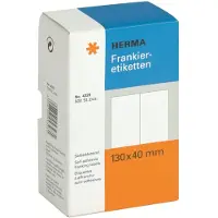 Herma Frankeeretiket 4328 dubbel 130x40mm 500 stuks