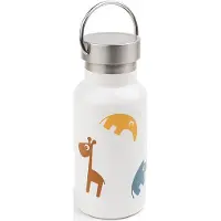 Done by Deer Deer Friends thermosfles 35 cl Wit