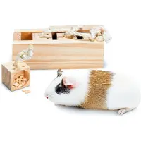 Karlie 84344, Hlodavec, Krab voor knaagdieren, Natuurlijk, Sisal, Hout, 85 mm, 215 mm