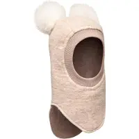 Huttelihut Balaclava - Wol/Katoen - 2-lag - BIG Bear - Ware Ik - - 4-6 jaar (104-116) - Balaclavas - Dubbel