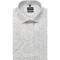 Olymp Luxor Modern Fit Overhemd Korte mouw wit