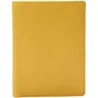 Esquire Leren Portemonnee Viktoria Wallet Yellow Geel