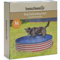 Beeztees Hondenzwembad Doggy Dip M Rood/Wit 120 x 120 x 30 cm