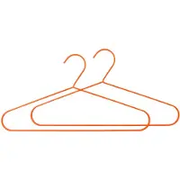 Mette Ditmer Hang-it kledinghanger 2-pack Oranje