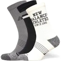 New Balance Sportsokken ACTIVE LIFESTYLE GRAPHIC CREW SOCKS 3 PACKS dames L