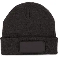 K-Up Gerecycleerde muts met patch KP890 - Dark Grey - One size