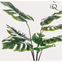 Green Boutiq Kunstplant - Monstera Deliciosa - Gatenplant - 65 cm
