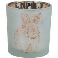 Mars & More Theelichthouder konijn brons small 8cm