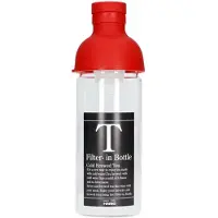 Hario Cold Brew Thee Filter-In fles 300 ml rood