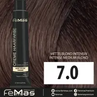 Femmas (7.0) - Haarverf - Middenblond Intensief 100ml