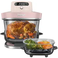 Ninja CRISPi Pro - 7-in-1 Airfryer met glazen vershoudschalen in Rose | AS101EURS | van SharkNinja