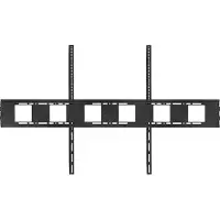 Wolff Mount Grootste muurbeugel van Nederland | Ultra Extreme TV Muurbeugel tot 70 - 130 inch | max 120 kg | 175 cm breed | VESA max 950-1650