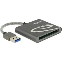 DeLOCK USB Cardreader met USB-A connector en 1 kaartsleuf - voor CFast - USB3.0