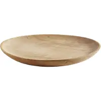 Muubs teak bord 26 cm Natuur