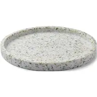 Humdakin Terrazzo rond dienblad Ø20 cm Green-white