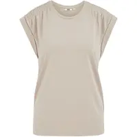 We fashion - Dames jersey singlet - Regular fit - Greige - Viscose - Maat: L