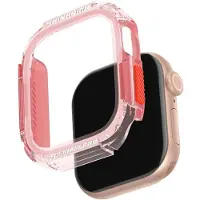 Skinarma Atom - Hoofdbeschermer - Elegante Bescherming - Geschikt Voor Apple Watch 42mm - Rood