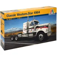 Italeri Modelbouwpakket Vrachtwagens - 3915 Classic Western Star 4964 Plastic - 1:24 - Modelbouw