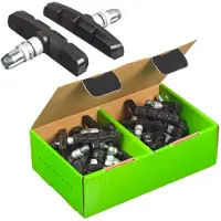 Falkx White label remblokken V-brake 70x15mm (50 sets)