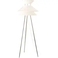 Frandsen Vloerlampe , Kiku, Wit, Woonkamer, Stof