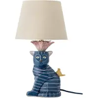 Bloomingville Eri tafellamp blauw