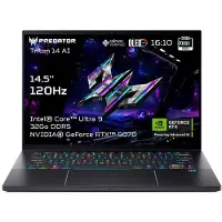 Acer Touchscreen Gaming Laptop Predator Triton 14 AI PT14-52T-98ZQ 14.5" Intel Core Ultra 9 32 GB RAM 1 TB SSD Zwart - Franse Azerty