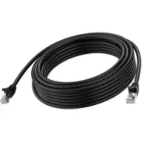 Vision TC 3MCAT6A/BL, 3 meter, Cat6a, U/UTP (UTP), RJ-45, RJ-45, Zwart
