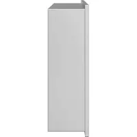vidaXL Douche Niche Zilver 45 x 30 x 9,5 cm Roestvrij staal