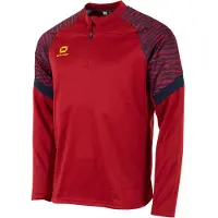 Stanno Bolt Trainingstrui 1/4-Zip Kids Rood Blauw