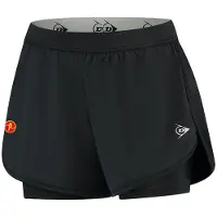 Dunlop Club Shorts Zwart S Vrouw