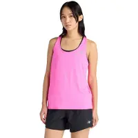New Balance Sport Essentials Tank Dames Sportshirt - PINK HEAT