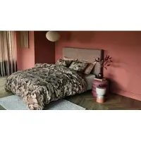 Beddinghouse Presca dekbedovertrek - Tweepersoons - 200 x 200/220 cm - Zand