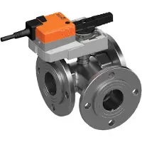 Belimo 3-Weg Regelklep DN50 Flens Kvs25 24VAC/DC 35s 2-10V 20Nm IP54 R7050R25-B3/SRC24A-SR