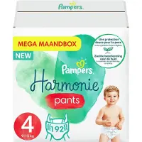 Pampers - Harmonie Pants - Maat 4 - Mega Maandbox - 192 luierbroekjes