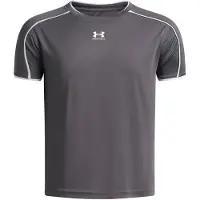 Under Armour Challenger voetbalshirt - grijs Sport t-shirt Jongens/Meisjes Polyester Ronde hals - maat 152