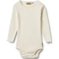 Wheat Rompertje/body 'Regitze' offwhite