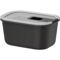 Mepal EasyClip vershouddoos 450 ml - Nordic black - Meal prep bakje - Vershoudbakje - Diepvriesbakje - Meal prep bakje