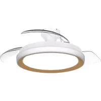 Philips Bliss Plafondlamp met Ventilator – LED - Dimbaar - Goud - Afstandsbediening