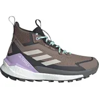 Adidas Boots 'Free Hiker 2.0' chocoladebruin / brokaat / lavendel / wit