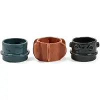 Serax - Marie Michielssen - Glazed Molly Waxinelichthouder - Set van 3