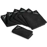 Klud keukendoekjes - zwart - set van 7